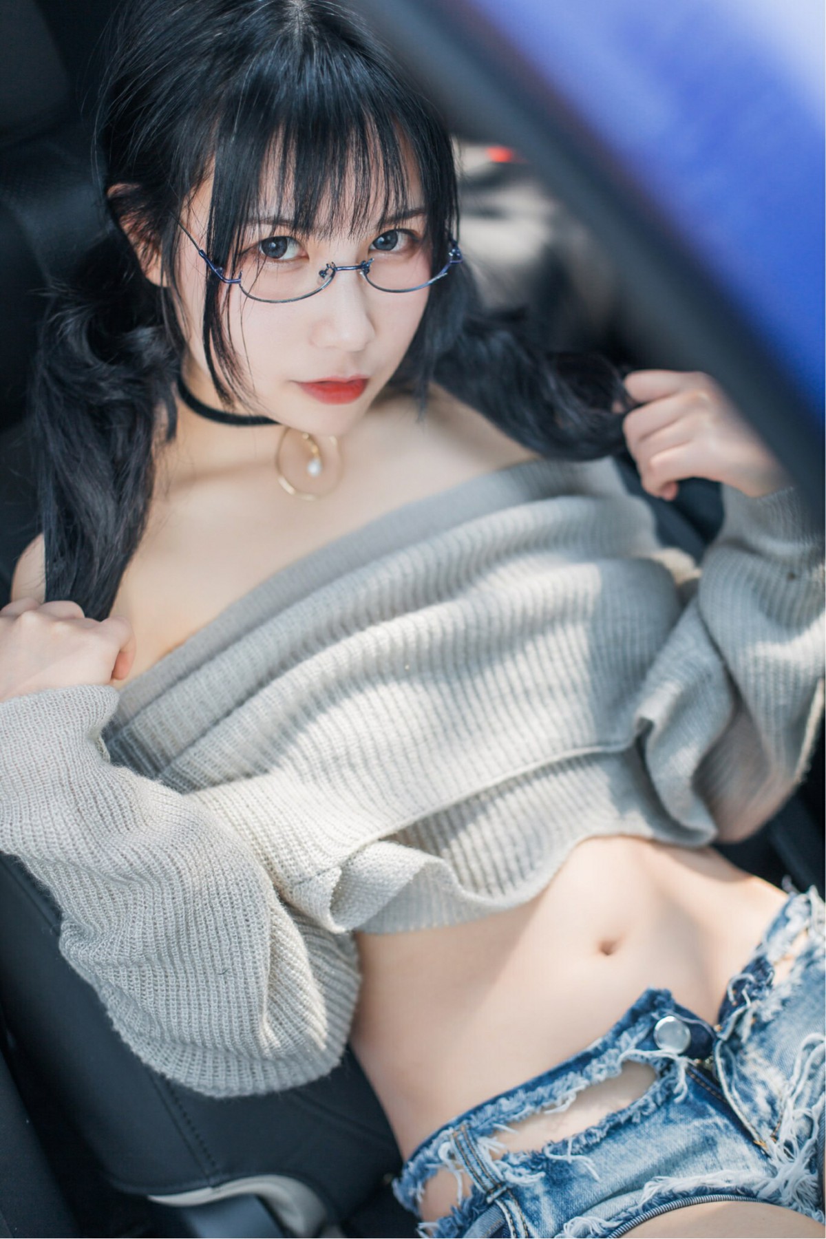 图片[28]-COSER美女逐月su – 车内篇 – COSPLAY-瞬颜部落