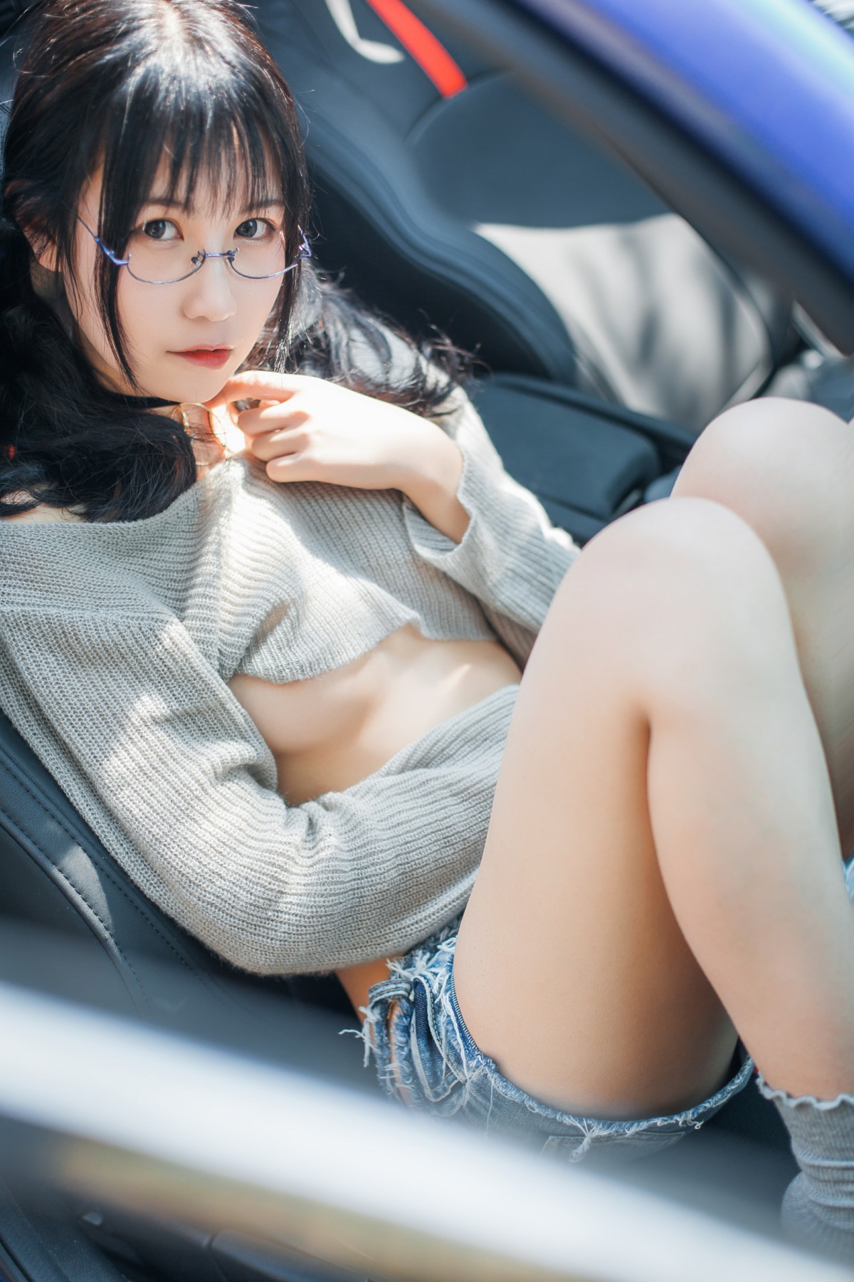 图片[40]-COSER美女逐月su – 车内篇 – COSPLAY-瞬颜部落